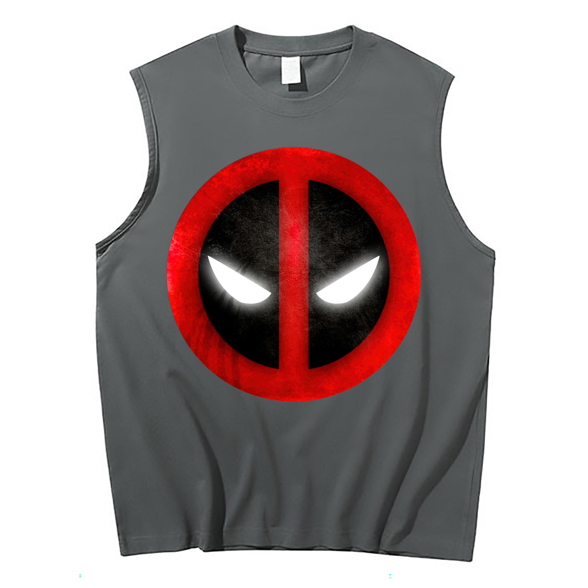 （画像用） Deadpool デッドプール コットン100％タンクトップ（フロントプリント）
